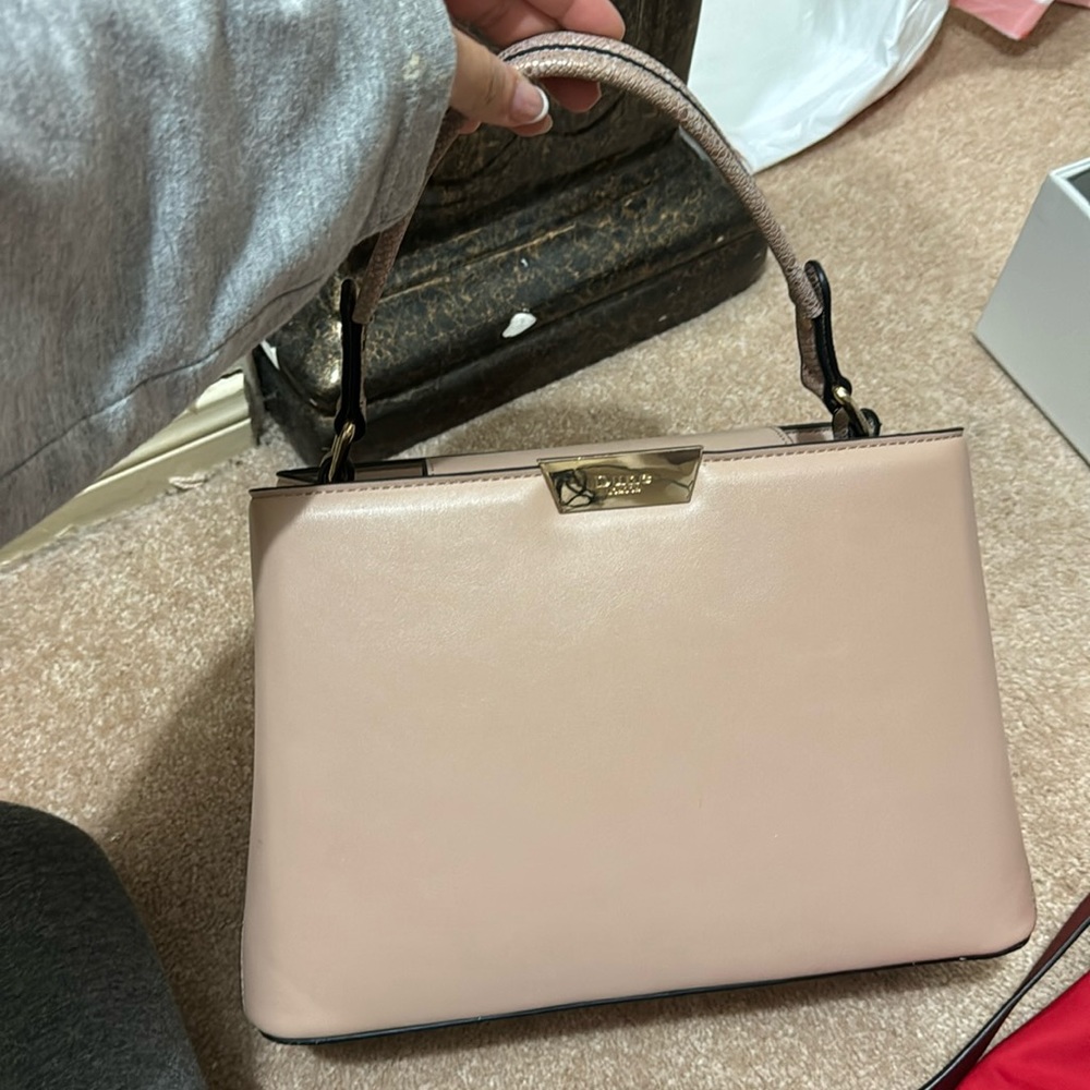 Dune London Blush Pink Nude Crossbody Bag